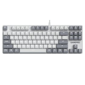 Клавиатура GamePro Genesis Metallic MK110W Outemu Red Swithes USB White