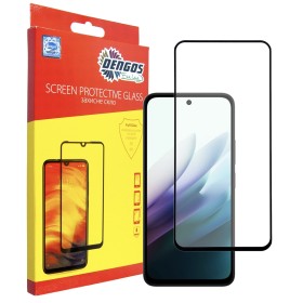 Защитное стекло Dengos для Xiaomi Redmi 15 Black Full Glue (TGFG-416)