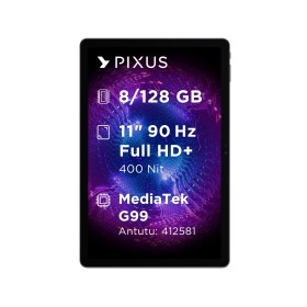 Планшет Pixus Titan 11" 8/128GB 4G Grey 11" (1920х1200) IPS / MediaTek Helio G99 / ОЗУ 8 ГБ / 128 ГБ встроенной  microSD до 51