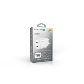 Сетевое зарядное устройство Grand-X Fast Charge (1хUSB, 1хTypeC, 20W) White (CH-890)