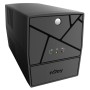 Джерело безперебійного живлення NJOY Keen 2000 (UPLI-LI200KU-CG01B) Lin.int., AVR, 4 x евро, USB, пластик, foto 2
