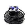 Кабель Atcom (9151) VGA-VGA HD15M/HD15M с 2-ма фер. кільцями, 10м — фото 2