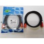 Кабель Atcom HDMI - HDMI V 2.0 (M/M), 4K, 2 м, чорний/червоний (24942) пакет — фото 2