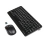 Комплект (клавіатура, миша) бездротовий A4Tech FG1112 Black — фото 4