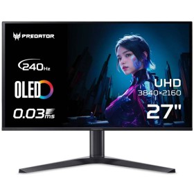 Монітор Acer 26.5" Predator X27X1bmiippruzx (UM.GXXEE.109) OLED Black 240Hz