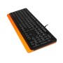 Клавіатура A4Tech Fstyler FKS10 Orange — фото 4