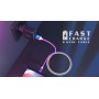 Кабель REAL-EL Premium USB - USB Type-C (M/M), 1 м, Rainbow (EL123500050) — фото 6