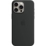 Чехол-накладка Apple Silicone Case with MagSafe для Apple iPhone 15 Pro Max Black (MT1M3) — фото 4
