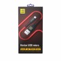 Кабель Luxe Cube Kevlar USB-microUSB (M/M), 1.2 м, червоний (8886998686264) — фото 2