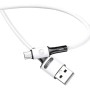 Кабель Usams US-SJ435 USB - Micro USB (M/M), 1 м, White (SJ435USB01) — фото 2