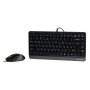 Комплект (клавіатура, миша) A4Tech Fstyler F1110 Grey USB — фото 5