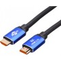 Кабель ATcom HDMI - HDMI V 2.1 (M/M), Real 8K 48Gbps, 10 м, Black/Blue (88810) — фото 2