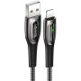 Кабель Usams US-SJ469 USB - Lightning (M/M), 1.2 м, Black (SJ469USB01) — фото 2