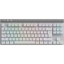Клавiатура бездротова Logitech G515 Lightspeed TKL White (920-012539)
