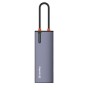 Док-станція СolorWay USB-C 6-в-1 Type C PD 100W/USB3.0х3/USB2.0/RJ45 (CW-HUB03) — фото 5