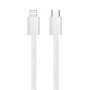 Кабель ColorWay Lightning + USB Type-C (M/M), 3.0 А, 1 м, Grey (CW-CBPDCL061-GR) — фото 2