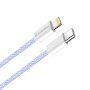 Кабель ColorWay Lightning + USB Type-C (M/M), 3.0 А, 1 м, Purple (CW-CBPDCL061-PU) — фото 6