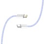 Кабель ColorWay Lightning + USB Type-C (M/M), 3.0 А, 1 м, Purple (CW-CBPDCL061-PU) — фото 7