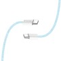 Кабель ColorWay USB Type-C + USB Type-C (M/M), 3.0 А, 1 м, Blue (CW-CBPDCC061-BL) — фото 5