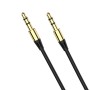 Аудіо-кабель SkyDolphin SR07 3.5 мм - 3.5 мм (M/M), 1 м, Black (SDAUX-000052) — фото 4