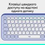 Клавiатура бездротова Logitech Pop Icon Keys Lilac (920-013074) — фото 10