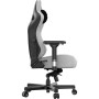 Крісло для геймерів Anda Seat Kaiser 3 Size L Fabric Grey (AD12YDC-L-01-G-PV/F) — фото 5