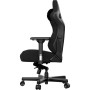Крісло для геймерів Anda Seat Kaiser 3 Size XL Fabric Black (AD12YDC-XL-01-B-CF) — фото 5