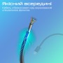 Кабель Promate EcoLine-Ci120 USB Type-C - Lightning (M/M), 3 A, 27 W, 1.2 м, Black — фото 4