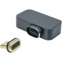 Адаптер PowerPlant USB Type-C - HDMI (M/F) Black (CA914302) — фото 2