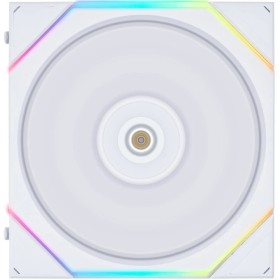 Вентилятор Lian Li Uni Fan TL Wireless Reverse 140-1 White (G99.14RTL1W1W.00); 140х142х28 мм, 4-pin, белый
