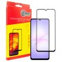 Захисне скло Dengos для Samsung Galaxy A07 SM-A075 Black Full Glue (TGFG-406)
