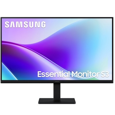 Монитор Samsung 27" Essential S3 LS27F320 (LS27F320GAIXUA) IPS Black 120Hz; 1920х1080, 5 мс, 250 кд/м2, 2хHDMI