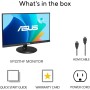 Монитор Asus 21.45" VP227HF (90LM0880-B01O71) VA Black 100Hz; 1920x1080, 1 мс, 250 кд/м2, D-Sub, HDMI — фото 8