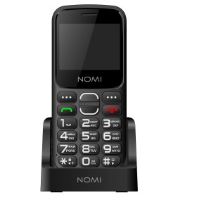 Мобильный телефон Nomi i2320 Dual Sim Black; 2.31" (320х240) TN / кнопочный моноблок / MediaTek MT6261D / ОЗУ 32 МБ / 32 МБ встр