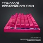 Клавiатура бездротова Logitech G PRO X TKL Lightspeed Magenta (920-012159), foto 6