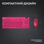 Клавiатура бездротова Logitech G PRO X TKL Lightspeed Magenta (920-012159), foto 8