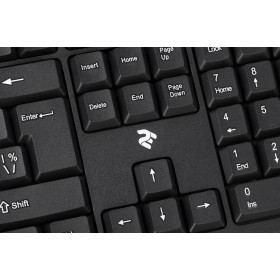 Клавіатура 2E KS108 Slim Black (2E-KS108UBUA)