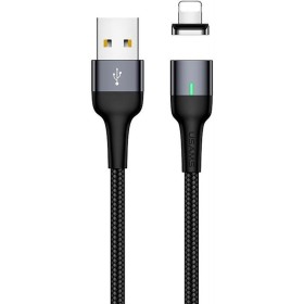 Кабель Usams US-SJ326 USB - Lightning (M/M), магнитный, 1 м, Tarnish (SJ326USB01)