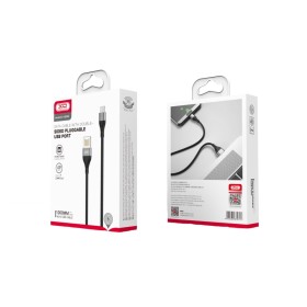 Кабель XO NB188 USB - micro-USB, (M/M), 2.4A 1 м Gray (6920680879717)