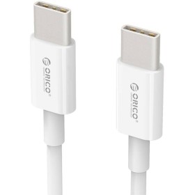 Кабель Orico USB Type-C - USB Type-C (M/M), 100W, 1 м White (CA913381)