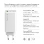 Мережевий зарядний пристрій ColorWay GaN Mini 100W PD Port PPS USB (USB-2C1A) White (CW-CHS061PD-WT), foto 6