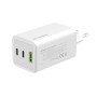 Мережевий зарядний пристрій ColorWay GaN Mini 100W PD Port PPS USB (USB-2C1A) White (CW-CHS061PD-WT), foto 10