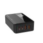 Мережевий зарядний пристрій ColorWay Power Delivery GaN (2USB-A  2USB TYPE-C) (100W) Black (CW-CHS041PD-BK), foto 14
