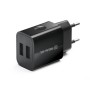 Мережевий зарядний пристрій REAL-EL CH-210 (2USB, 2.1A) Black, foto 4