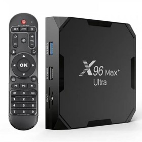 HD медіаплеєр X96 MAX Plus Ultra Android TV (905x4/4GB/32GB)
