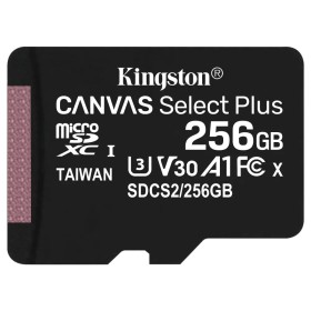 Карта памяті MicroSDXC 256GB UHS-I/U3 Class 10 Kingston Canvas Select Plus R100/W85MB/s (SDCS2/256GBSP)