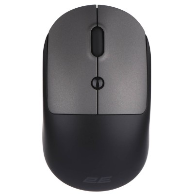 Миша бездротова 2E MF218 Silent Black/Gray (2E-MF218WBG)