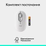 Миша бездротова Logitech Pop Mouse with Emoji Off-White (910-007411) — фото 11