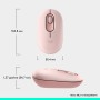 Миша бездротова Logitech Pop Mouse with Emoji Rose (910-007413) — фото 2