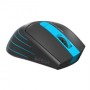Миша бездротова A4Tech FG30 Black/Blue USB — фото 2
